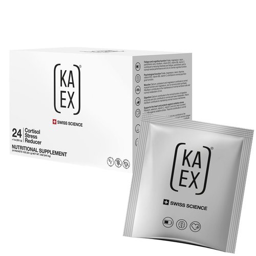 KA EX - Cortisol Stress Reducer for Athletes | Post-Workout Recovery Gamechanger | Clinically Tested and Trusted by Thousands of Pro Athletes | Swiss Science I Vegan (24 Pack)