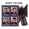 hair building fibers women and men, Conceals Hair Loss in Seconds, hair fibers composed of keratin (DARK BROWN)