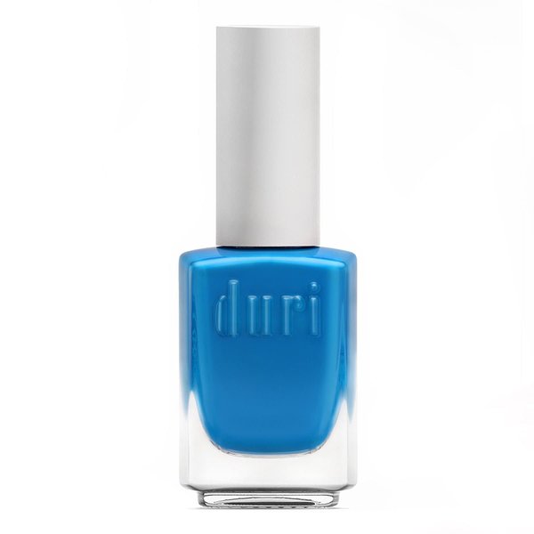 duri Nail Polish, 104S Summertime Blues, Pastel Blue Shade, Full coverage, Fast Drying, Easy at Home Application, 0.45 Fl Oz cosmetics