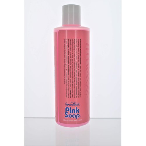 Speedball Pink Soap Brush Cleaner 8 fl oz