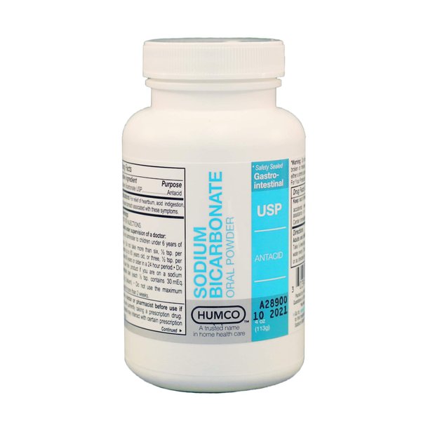 HUMCO 268501001 Sodium Bicarbonate Oral 1 lb, Shape
