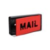 RowithmA Mailbox Flag Front Mount Flag 4" x 2" x 0,4", Stylish Replacement/Great on Brick/Stone Mailbox