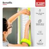 DEART Colored Masking Tape Painters Tape Writable 12, 8 or 6 Pack - 1 inch or 0.6 Inches for Arts & Crafts Labeling, Coding, Art Supplies, Whiteboard Tape, Craft Supplies (6, 1 in Large (20 Yd))