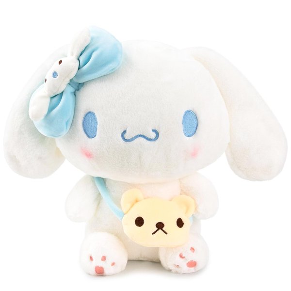 15.7" Cute Anime Plush Doll, Lovely Plush Stuffed Animal, Anime Cute Soft Plush Figure Toy, Pillow Plush Gift Filler Birthday Gift for Kids (Kuro)