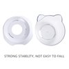 MILIFUN Anti Spill Tilted Cat Food Bowls, Whisker Fatigue Elevated Bowls Set for Cat and Puppy, Cat Bowl Holds About 1 Cup of Pet Food