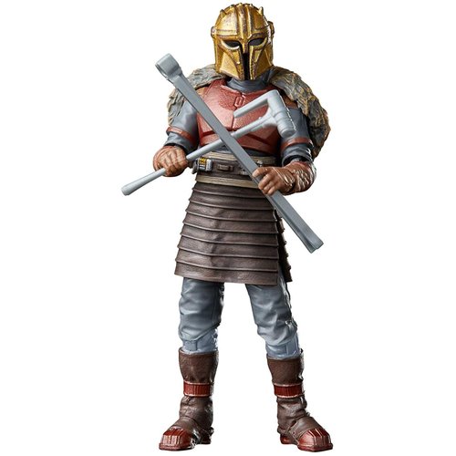 STAR WARS The Vintage Collection The Armorer Toy, 3.75-Inch-Scale The Mandalorian Action Figure, Toys for Kids Ages 4 and Up, Brown