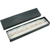 100 Black Stripe Cotton Filled Jewelry Gift Box 8 1/8"