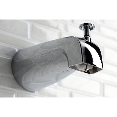 Kingston Brass K188A1 Designer Trimscape Showerscape 5-Inch Tub Spout with Diverter, Polished Chrome
