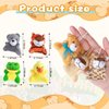 Skylety 60 Pack Mini Plush Animals Bulk Mini Stuffed Animals Plush Toy Small Stuffed Keychain Cute Assortment for Carnival Prizes, Party Favor, Kindergarten Goodie Bag Fillers
