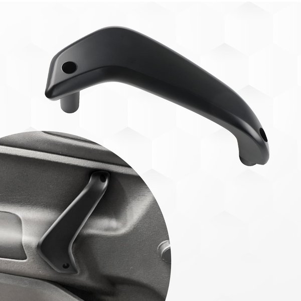 JDMON Front Left Driver Interior Door Pull Handle Replacement for Ford Fiesta 2011-2020 Inner Door Panel Handle Inside Handle Replacement for D2BB-A23943-CA35B8 G2BZ-5823943-JA Black