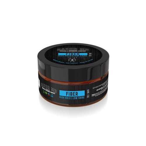 Razor MD Men's Hair Styling Fiber with High Hold Low Shine Matte Finish, Travel Size Water-Based Non-Greasy Unscented Hair Putty for Strong Texturized Look and Modern Styling, 2 oz