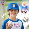 Metker baseball (160 PCS) kids waterproof temporary tattoos,children's temporary tattoo toys,boy face tattoo stickers, boy girl temporary tattoos