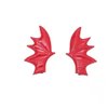 yaozeio Halloween Bat Ears Headband Hair Clip for Halloween Dress Up Costumes for Girls Bat Barrette Headpiece Halloween Hair Accessories for Women Bat Wings Headband Hair Clips
