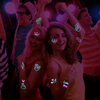 Konsait 20 Sheets Glow in the Dark Tattoos for Kids Adults, Music Notes Body Face Neon Party Tattoos Waterproof Blacklight Tattoos for Boys Girls Women Birthday Gifts Glow Party Supplies