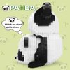 Cute Panda Mini Building Blocks Sets for Goodie Bags, Not Compatible with Lego Animals, 1325 PCS Micro Mini Building Toy Bricks for Adults, Party Favors for Kids Boys Girls 12-14