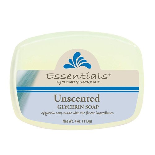 Glycerine Bar Soap - Unscented, 4 oz