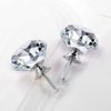 NORTHERN BROTHERS Crystal Cabinet Knobs - 30mm Diamond Pulls for Dressers and Drawers, 10 Pack
