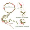 HOPEANT 5PCS Multicolor Flower Crown Floral Wreath Headbands Garland Headbands