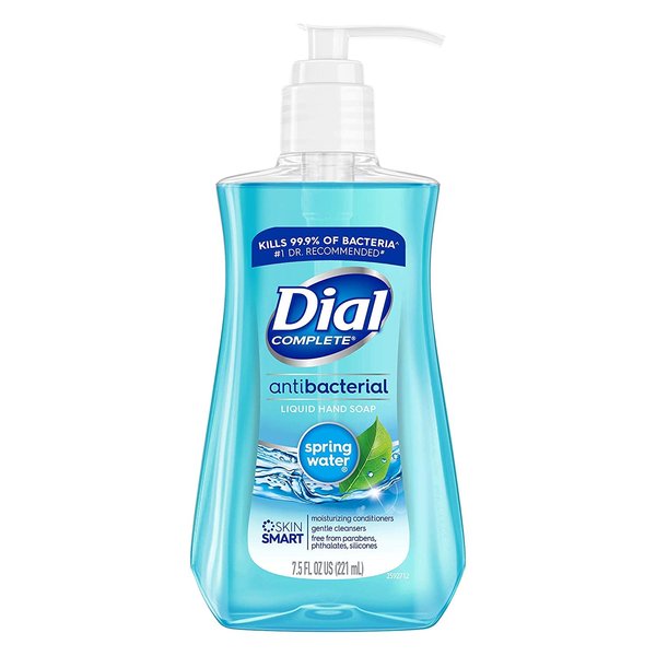 Wholesale CASE of 25 - Dial Corp. Dial Complete Foaming Antibact Hnd Soap-Foaming Hand Wash, Antibacterial, 7.5oz., Springwater/BE