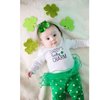 7PCS St. Patrick's Day Hair Bows Clips for Girls Lucky Shamrock Hair Clips Bows Women Girls St. Patrick's Day Costume Hair Accessories