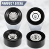 X AUTOHAUX 11925JA100 Car Accessory Drive Belt Idler Pulley Deflection Guide Pulley for Nissan Altima L32 2006-2012 for Nissan Elgrand E52 2010