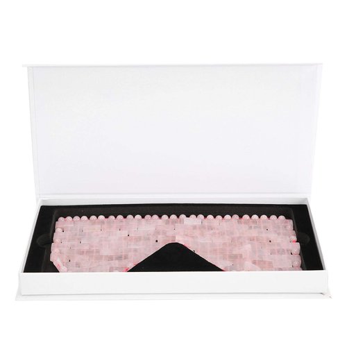 Eye Mask, Jade Stone Eye Mask, Cooling Eye Treatment for Puffy Eyes Dark Circles Soothe Eye Cover for Sleeping for Women for Sleeping Masks Sleep-Masks Eye Fatigue( Crystal)