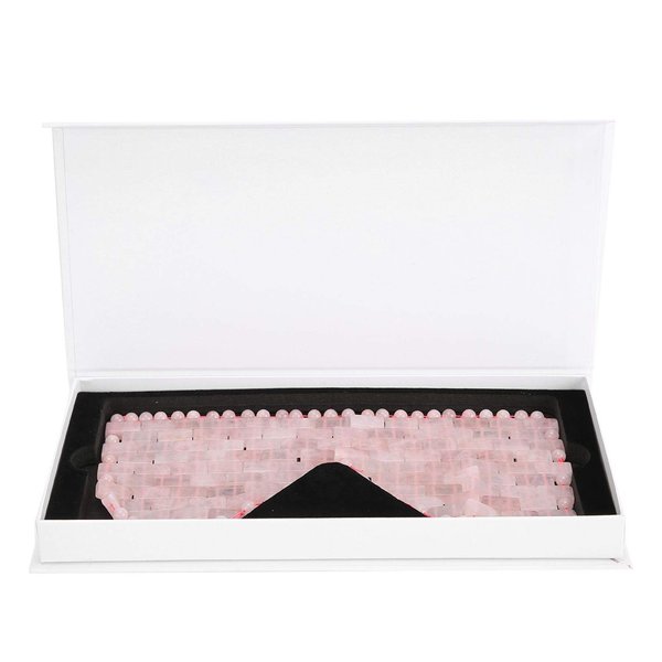 Eye Mask, Jade Stone Eye Mask, Cooling Eye Treatment for Puffy Eyes Dark Circles Soothe Eye Cover for Sleeping for Women for Sleeping Masks Sleep-Masks Eye Fatigue( Crystal)