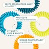 Cliganic 25 Pack Mosquito Repellent Bracelets, DEET-Free Bands, Individually Wrapped (Packaging May Vary)