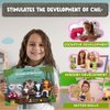 DeFieltro Sewing Kit for Kids Forest Animals Creative & EDUCACIONAL - Beautiful Complete Sewing Craft Kit with Easy-Perforation Felt for Kids - Beginners Sewing Kit for Hours of Fun Ages 8-12