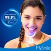 MySmile Teeth Whitening Kit for Sensitive Teeth with LED Light, 10 Min Non-Sensitive Fast Teeth Whitener, 3 Carbamide Peroxide Teeth Whitening Gel, Powerful whitening Formula, Enamel Safe