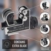 Pipe Cutter [1/8" - 1 1/8"] Tube Cutter Tool for Copper Pipe, Stainless Steel Tubing, Metal, Plastic, Brass - Copper Pipe Cutter - Compact & Tight Space Rigid Tubing Cutter Set for Plumbing