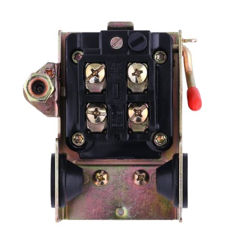Air Compressor Pressure Switch 95-125 PSI Pump Pressure Switch 1/4" NPT Air-Pump Pressure Switch Pumptrol Single Port Air Pressure Switch