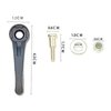 Hair Clippers Adjusting Lever Dial Button Accessories for Wahl DIY Electric Clippers Magic Clip 8148/8504/8591/1919 Repair Part (2 x Adjusting Lever)