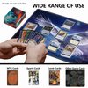 Strong Magnet Card Case Deck Box Mtg Card Box Playing Card Box Magic Deck Box Tcg Up to 200 Cards Creative Pattern Trading Card Storage Box for Collectible Card Games, Dragon Flies Against The Fire