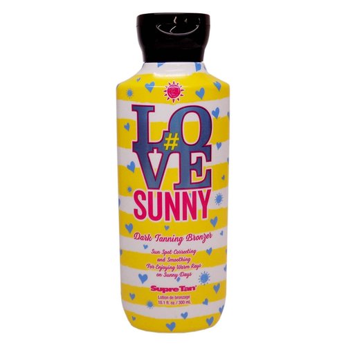 Love Sunny Dark Tanning Bronzer Tanning Lotion By Supre 10.1 oz.