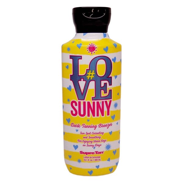 Love Sunny Dark Tanning Bronzer Tanning Lotion By Supre 10.1 oz.