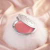 T. LeClerc Powder Blush - Professional High Impact All-Day Wear Flush of Color, Pink Natural & Smooth Makeup Buildable Mineral - No Caking, Blends Easily & Contours Cheeks Made In France (Rose Sable)