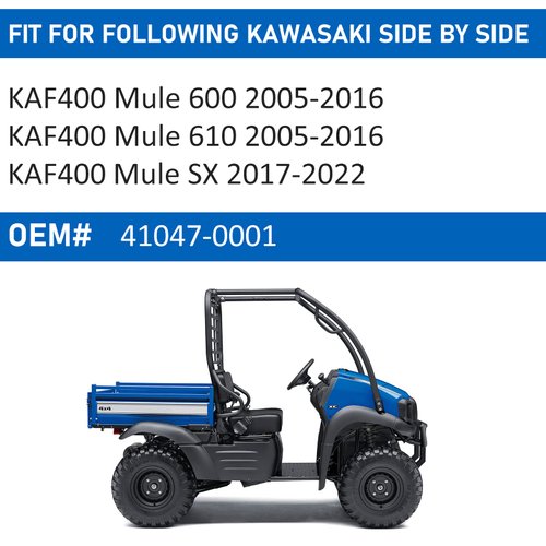 Front Brake Shoes Springs Pins for Kawasaki Mule 600 610 SX KAF400 2005-2022