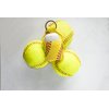Daisy Lane Hand Sanitizer Holder for Backpack Kids Travel Size Baseball Softball Keychain (Softball, Pack of 6)