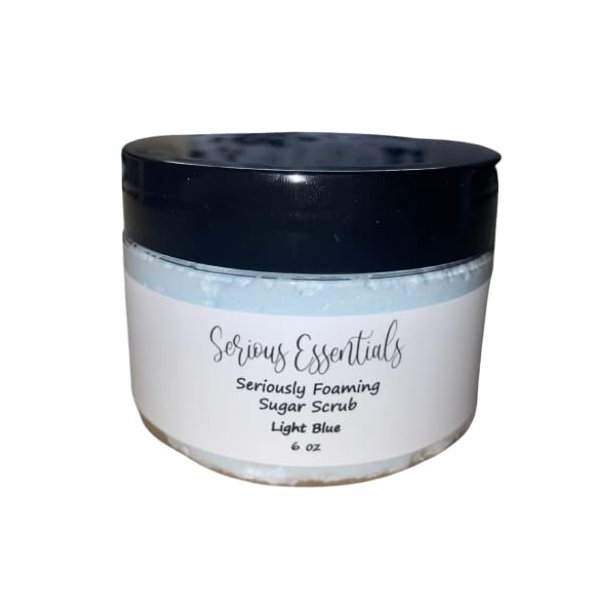 Serious Foaming Body Scrub (Light Blue, 6)