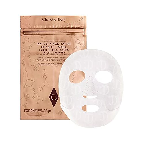 Charlotte Tilbury Instant Magic Facial Dry Sheet Mask -pack Of 4 Masks