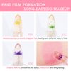 BINGBRUSH 3 Pcs Crystal Flower Jelly Color Changing Lipstick,Long Lasting Lip Care Moisturizer Lip Balm Magic Color Change Lip Gloss Lip Tint Stain Matte Makeup Lipstick (3 Pcs 04#&05#&06#)