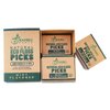 Natural Dental Floss Picks - Eco Friendly Cruelty Free & Vegan Tooth Flossers Pick Set with Biodegradable and Compostable BPA Free Handle & Zero Waste Packaging - 200 Pack (Mint Flavored)