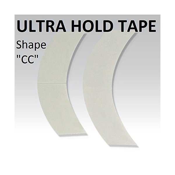 Ultra Hold Adhesive Support Tape Contour Shape "CC" 36PCS