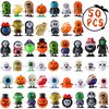Wettarn 50 Pieces Halloween Wind Up Toys Bulk, Small Mini Wind Up Clockwork Toys for Halloween Party Favors Goody Treat Bag Filler Stuffers