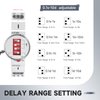 GRT8-EC Dual Function Economic Time Relay, On Delay or Off Delay, IGEYAPA 10A Adjustable Timer Delay Relay, Voltage Range AC DC 24V to 240V DIN Rail Relays of Wide Time Delay Range for 0.1s to 10 Days