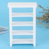 Miniature Furniture Model 4 Layers Shelf Display Rack 1:12 Doll House Accessory
