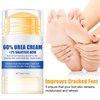 60% Urea Plus 2% Salicylic-Acid Foot Cream - Urea Cream for Feet Moisturizer for Dry Cracked Feet Knees Elbows Hands - Heel Balm Stick Aloe Vera, Beeswax, Urea Foot Cream Smoothing Skin 1.41oz