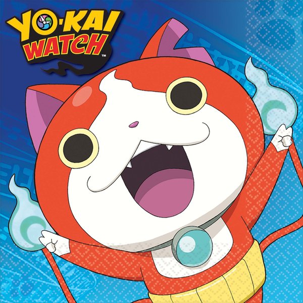 Amscan 511740 Yo-Kai Watch Luncheon Napkins, Party Favor, Multicolor, One Size
