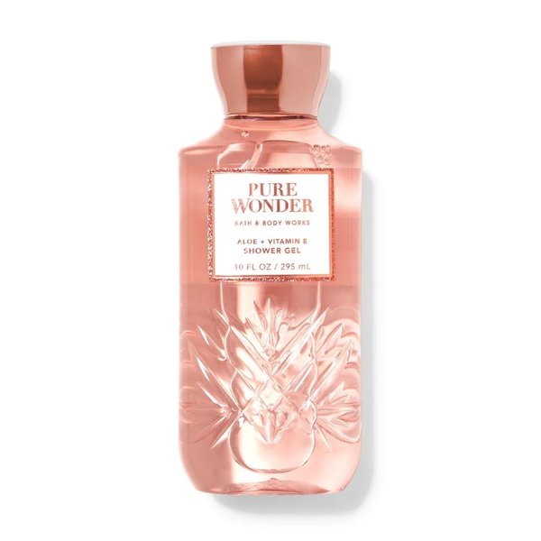 Bath & Body Works Signature Collection Shower Gel For Women 10 Fl Oz (Pure Wonder)